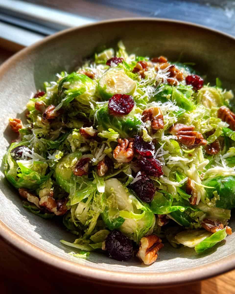 Shaved Brussels Sprout Salad - detail 2
