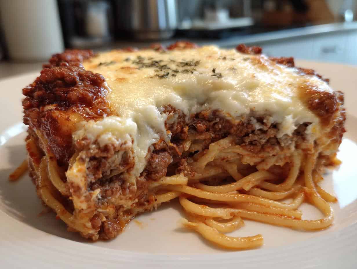 Delicious Spaghetti Brain Bake in 35 Minutes
