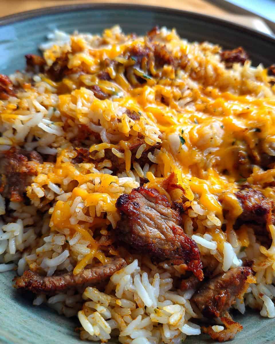 Steak Queso Rice - detail 3