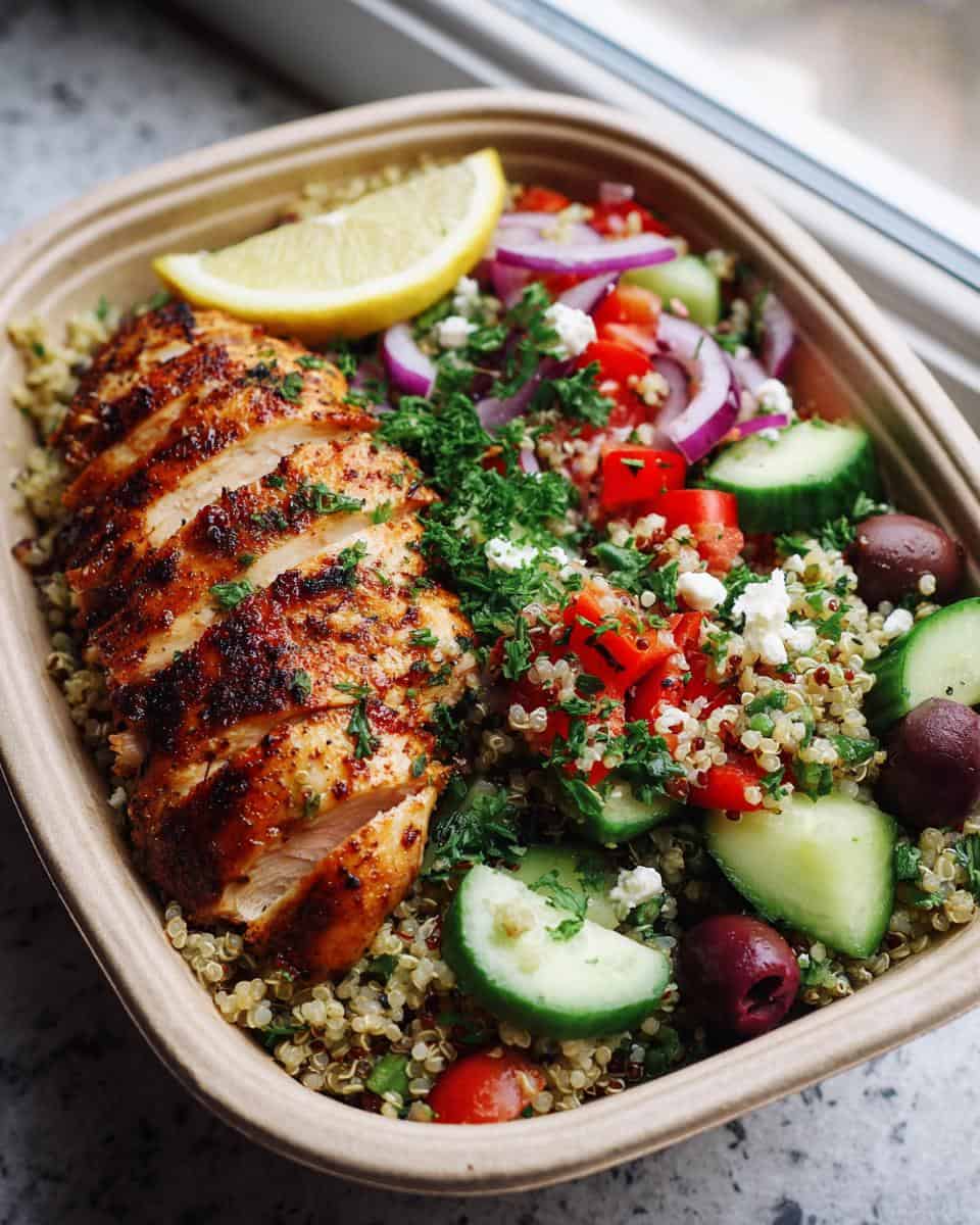 40 Min Mediterranean Diet Meal Prep - detail 1