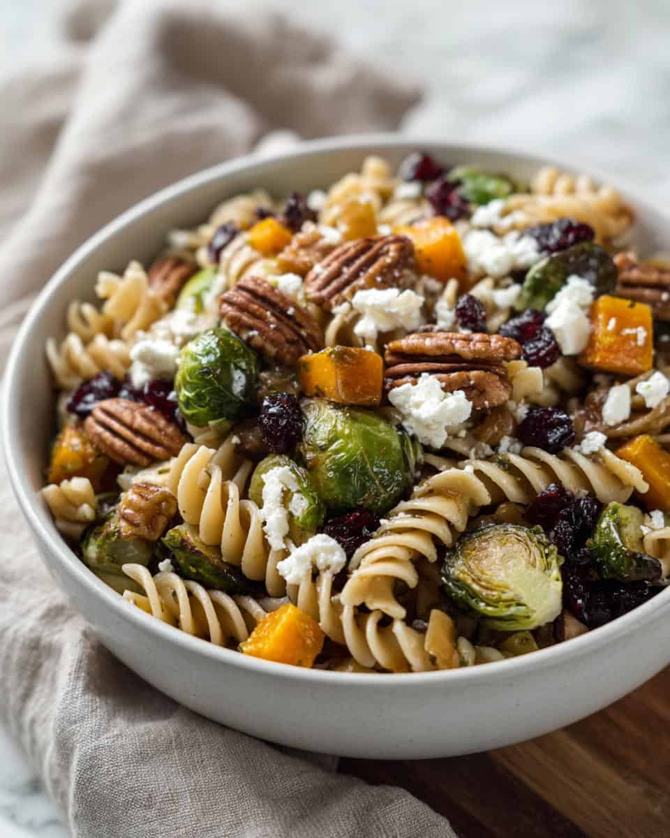 Autumn Harvest Fall Pasta Salad - detail 1
