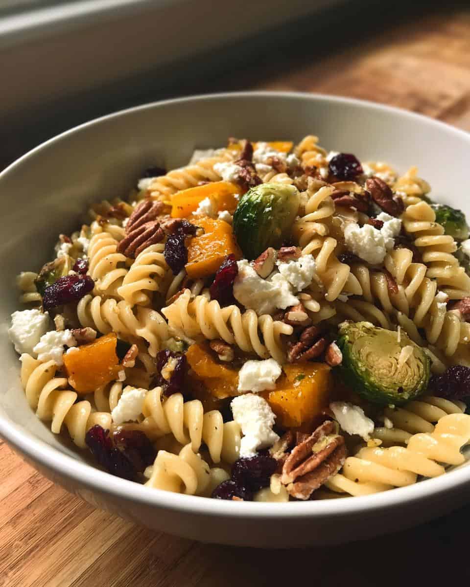 Autumn Harvest Fall Pasta Salad - detail 3