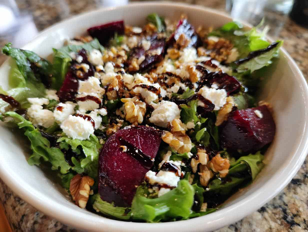 Disgustingly Delicious Beet Salad with Balsamic Recipe