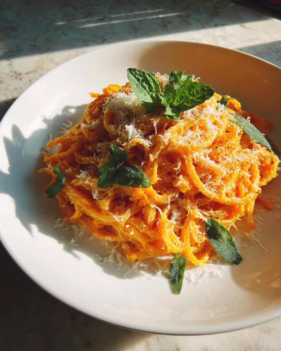 Butternut Squash & Sage Pasta - detail 1