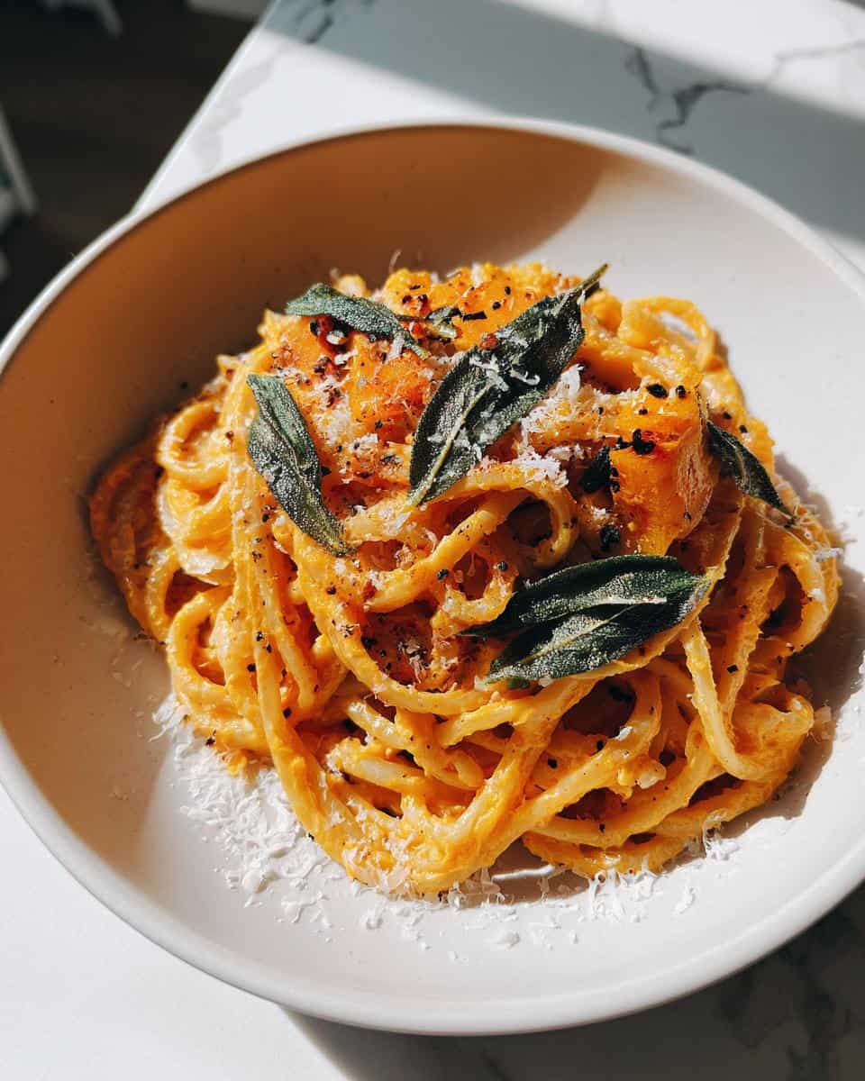 Butternut Squash & Sage Pasta - detail 2