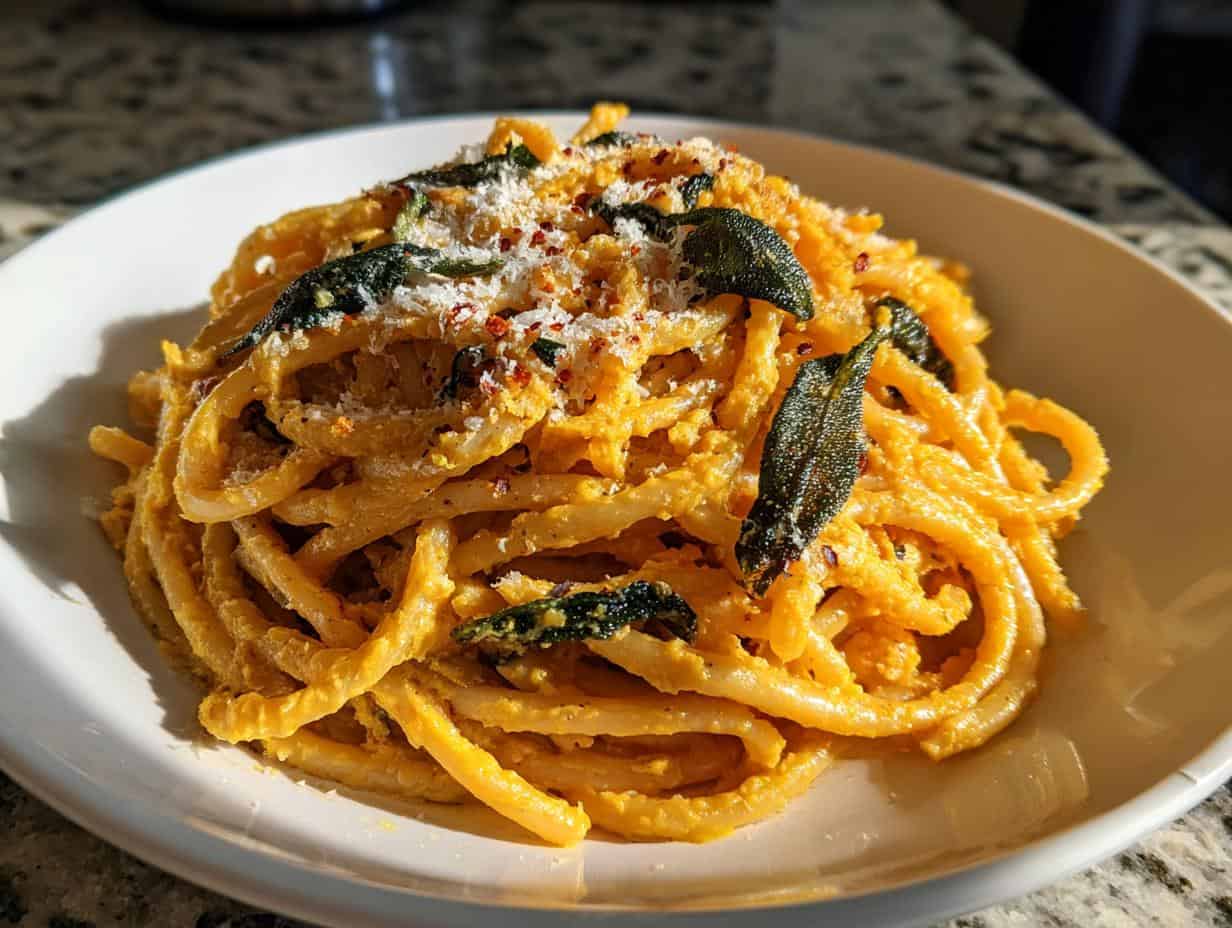 Devastatingly Delicious Butternut Squash & Sage Pasta