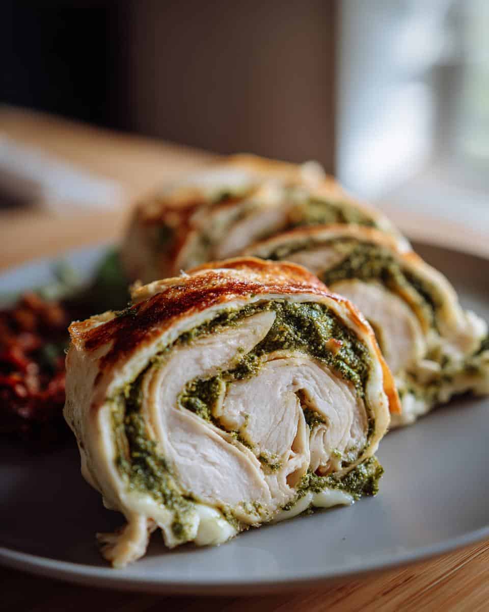 Chicken Pesto Roll Ups - detail 1