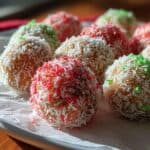 Christmas Coconut Balls