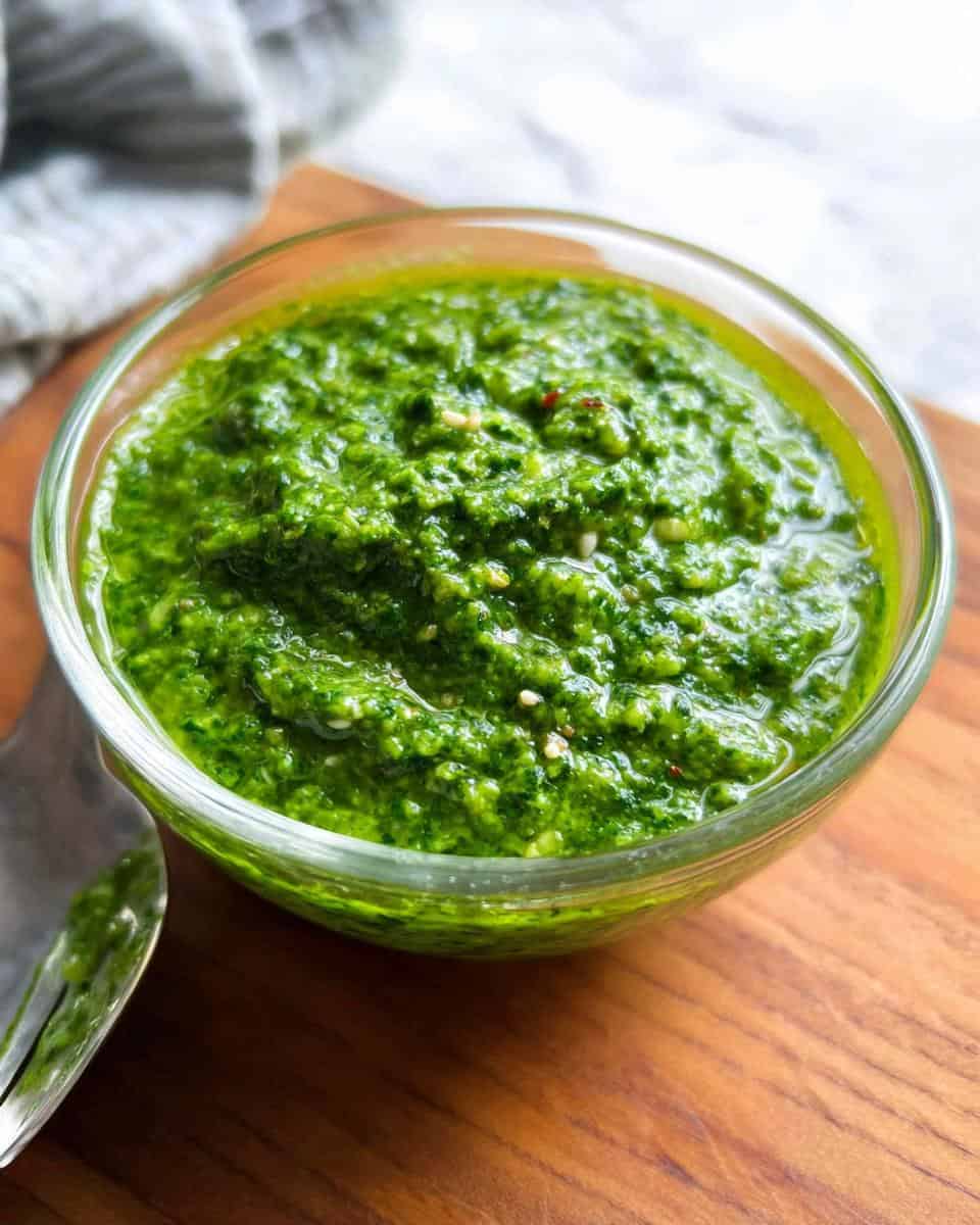 Classic Basil Pesto Recipe - detail 3