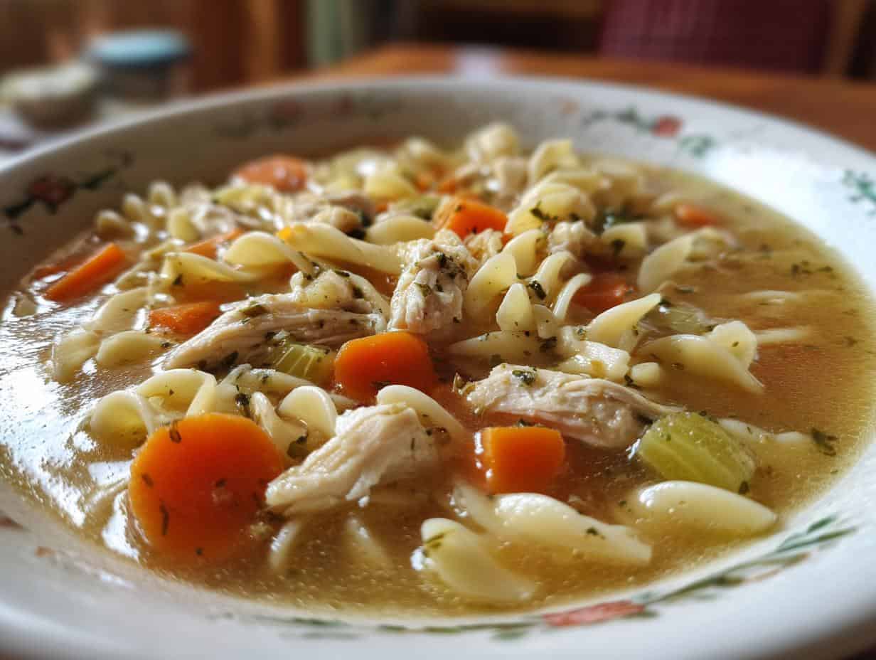 Classic Chicken Noodle Soup Recipe: Cure A Bad Day