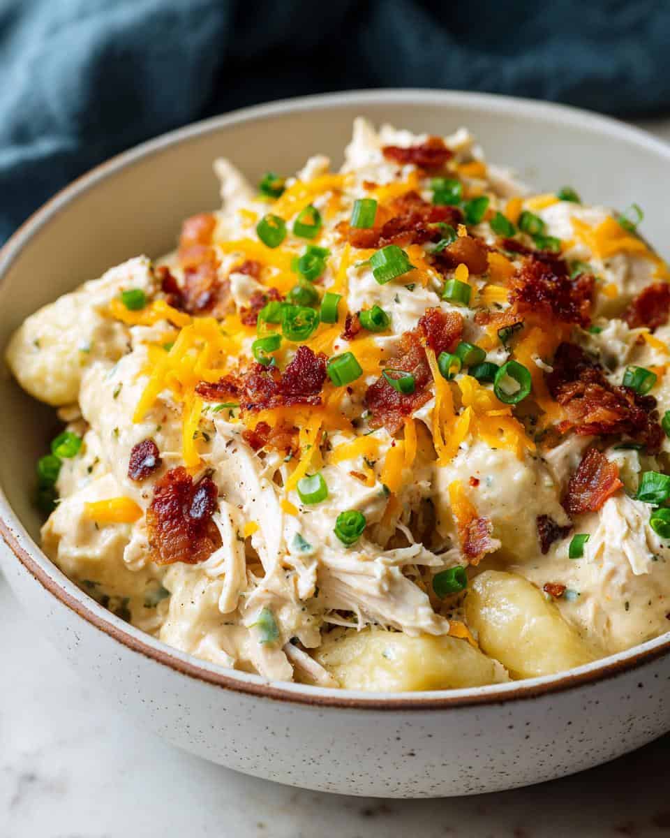 Classic Creamy Crack Chicken Gnocchi - detail 1
