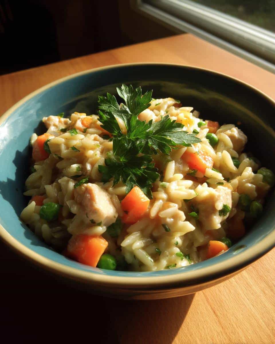 Cozy Chicken Pot Pie Orzo - detail 2