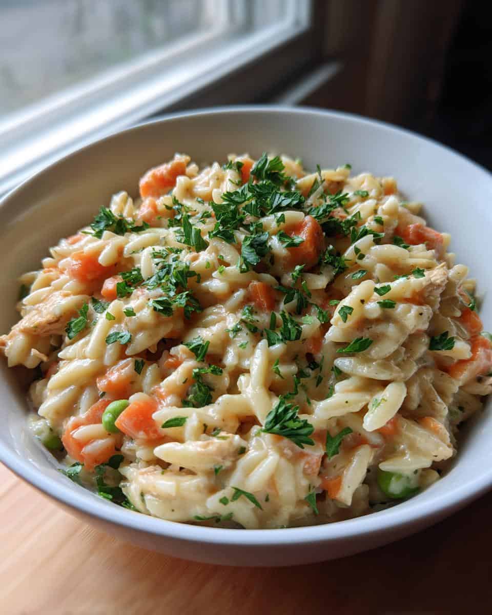Cozy Chicken Pot Pie Orzo - detail 3