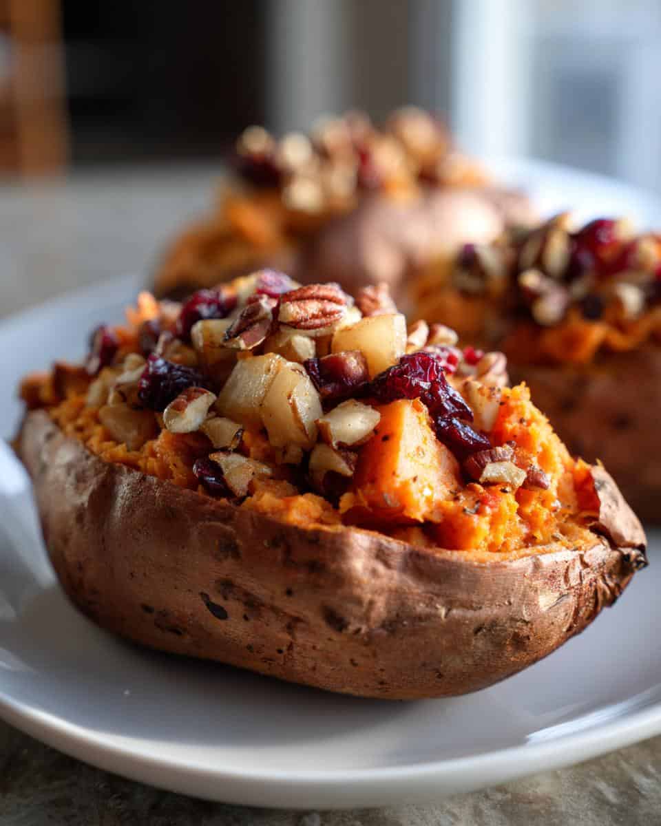 Cranberry Apple Twice-Baked Sweet Potatoes - detail 1