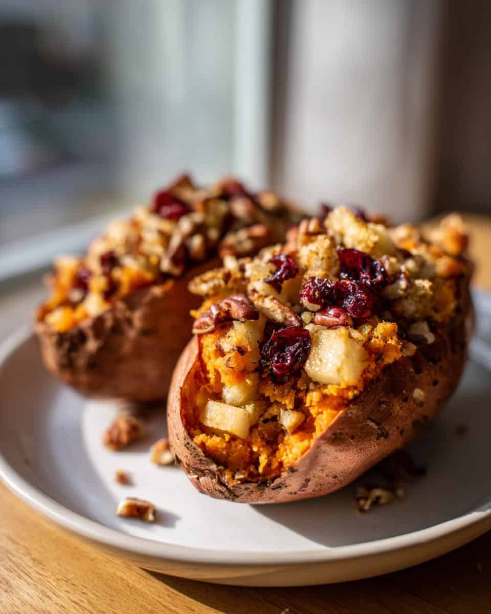 Cranberry Apple Twice-Baked Sweet Potatoes - detail 2
