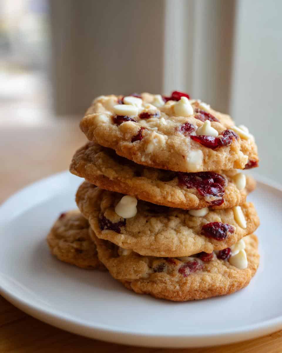 Cranberry Cookies with White Chocolate Chips - detail 3