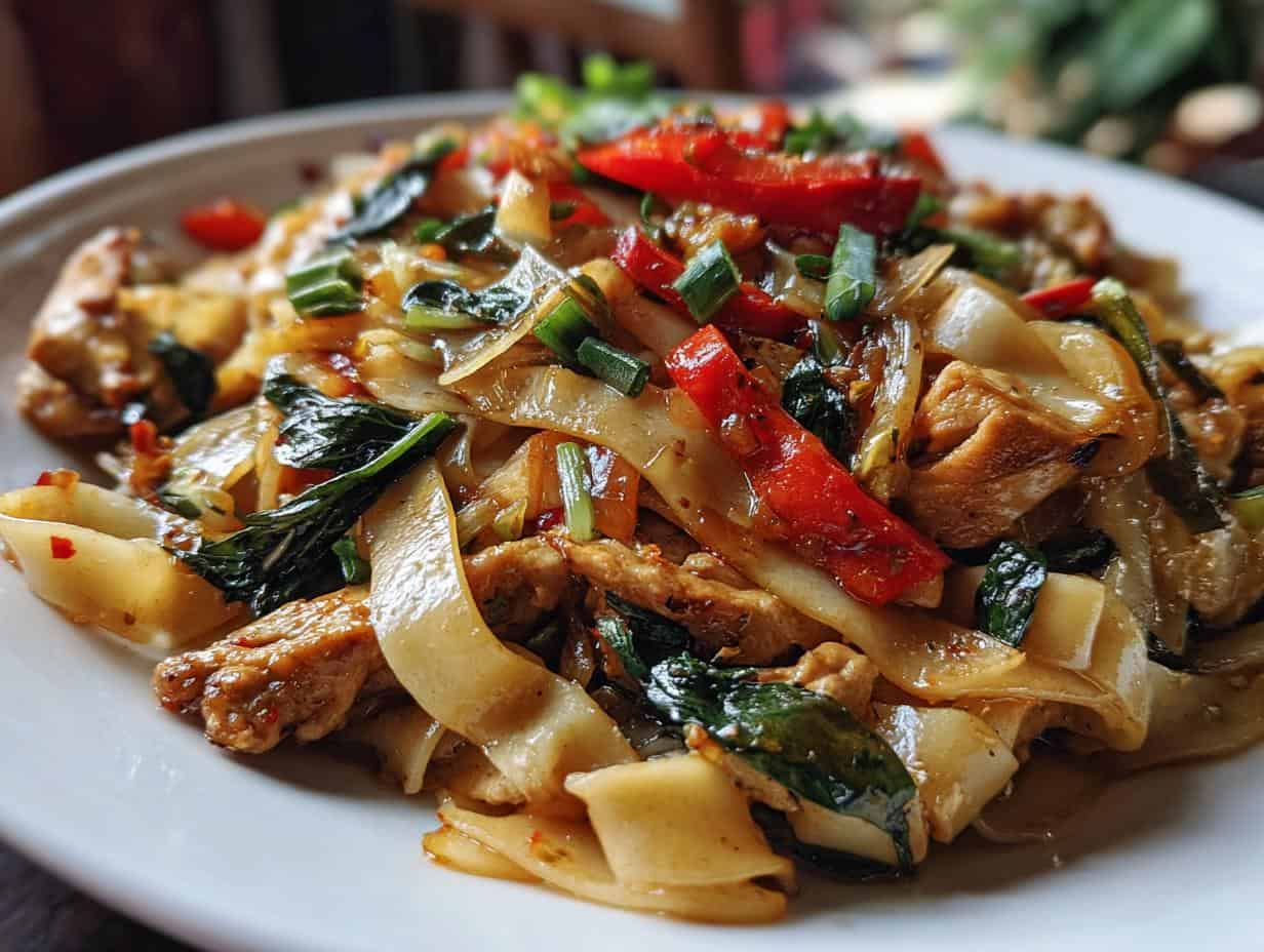 Disgustingly Delicious Drunken Noodles in Under 30