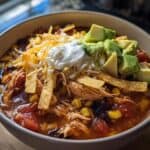 Easy Chicken Tortilla Soup Recipe
