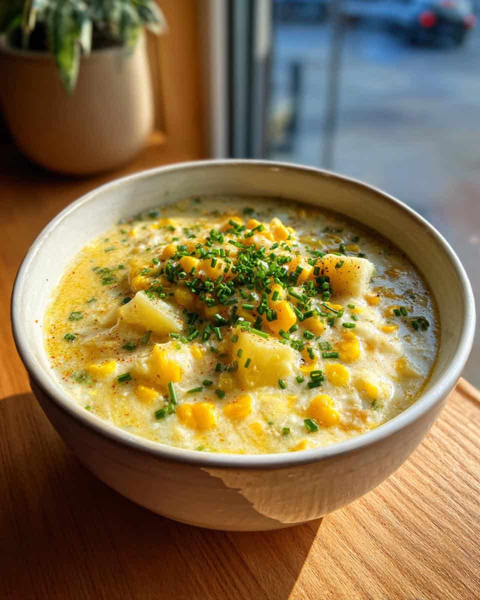Easy Corn Chowder Recipe - detail 1
