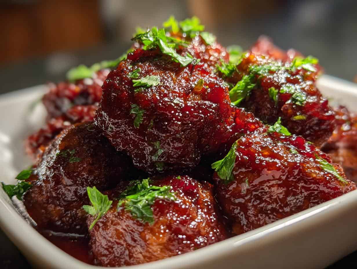 Easy Grape Jelly Meatballs Recipe: Sinfully Simple 3 Steps