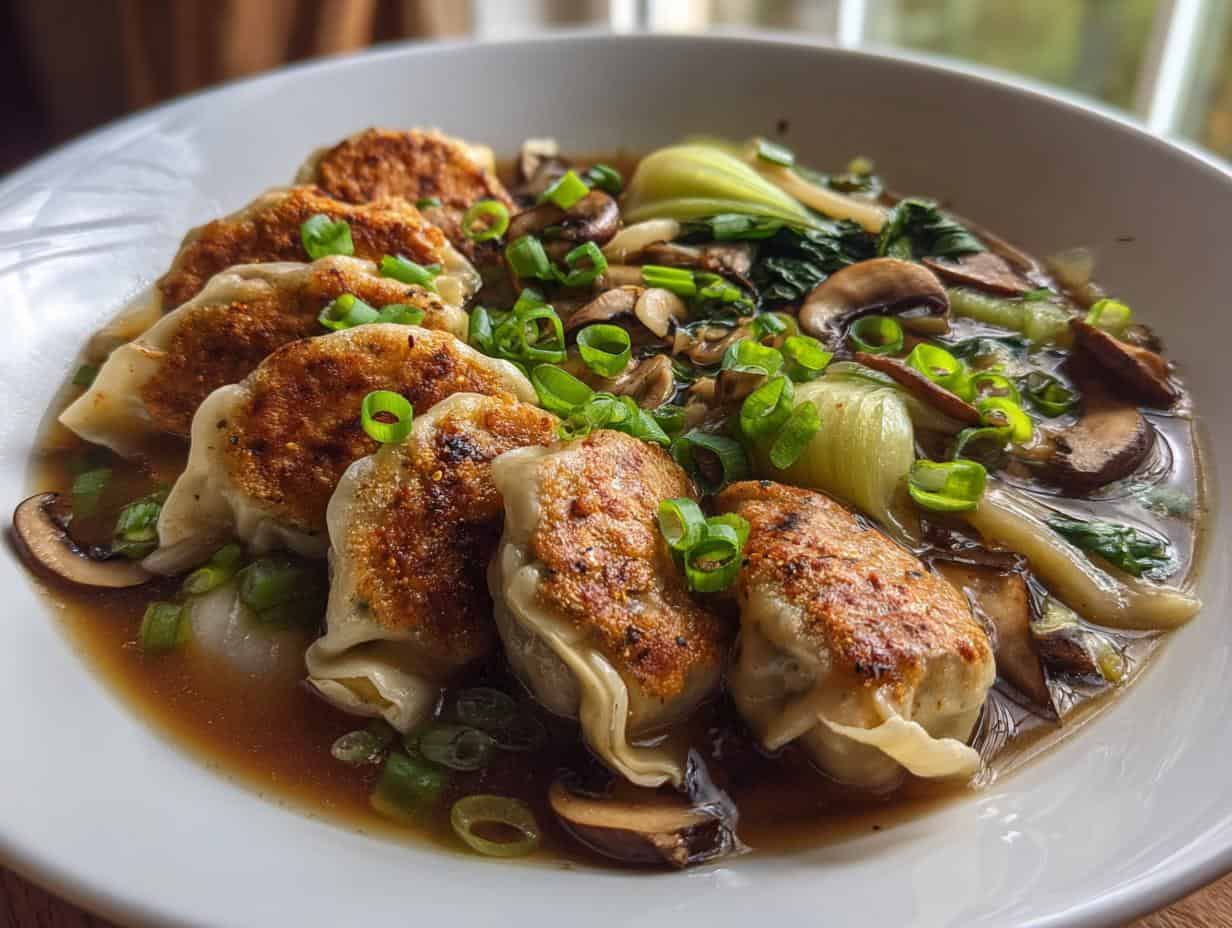 Easy Potsticker in a Bowl: Conquer Hunger In 15-Minutes