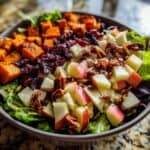 Fall Harvest Salad with Butternut Squash and Apple