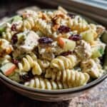 Fall Pasta Salad with Creamy Poppyseed Dressing