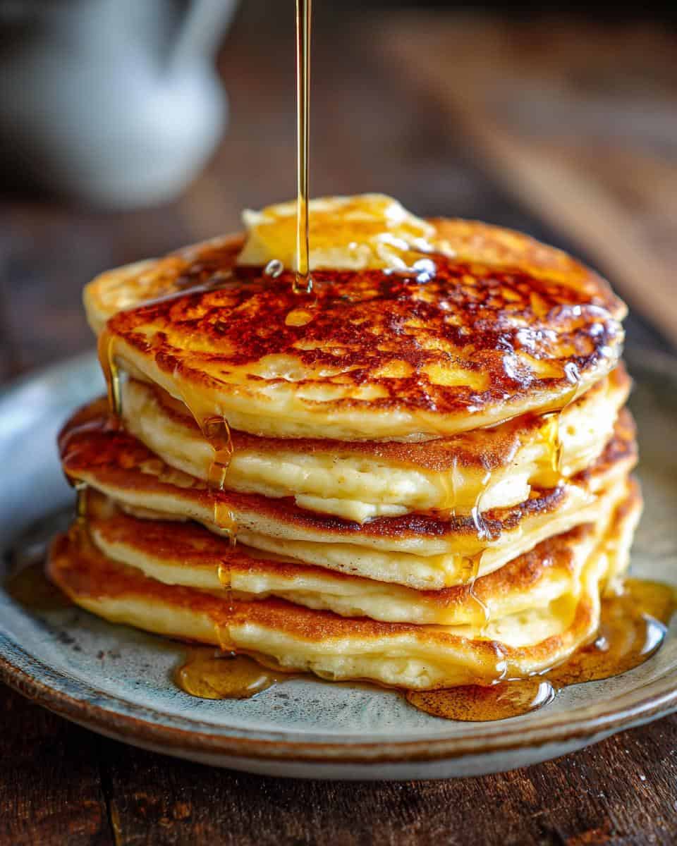 Fluffy Cottage Cheese Pancakes Recipe - detail 1