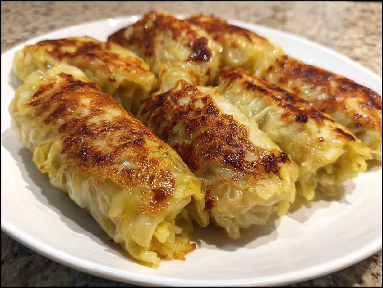 German Cabbage Dumplings: Oma’s 4 Ingredient Secret