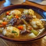 Ground Beef and Dumplings