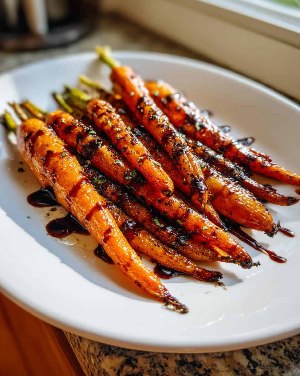 HONEY BALSAMIC ROASTED CARROTS - detail 2
