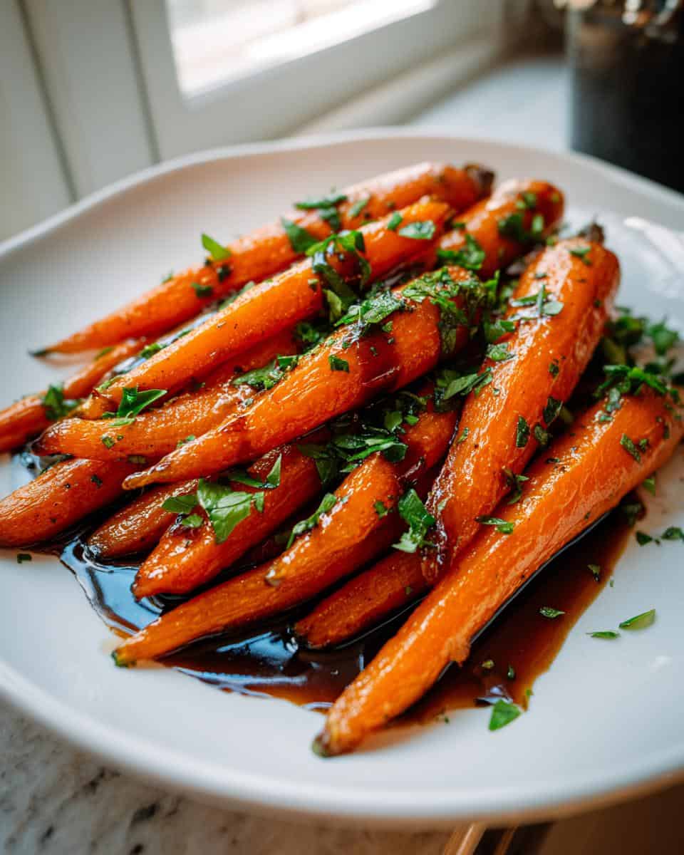 HONEY BALSAMIC ROASTED CARROTS - detail 3