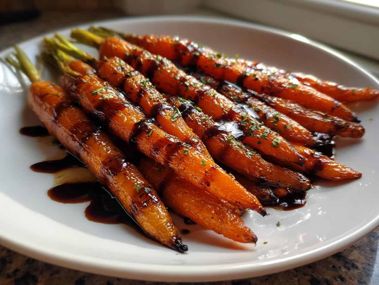 Honey Balsamic Roasted Carrots: Irresistibly Delectable
