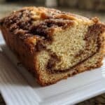 Homemade Apple Bread with Cinnamon Swirl