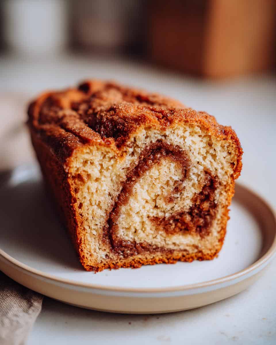Homemade Apple Bread with Cinnamon Swirl - detail 3
