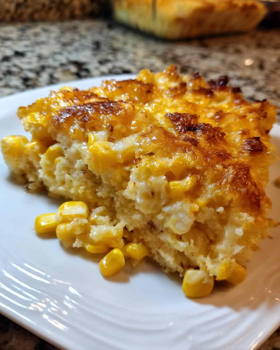 Honey-Glazed Corn Casserole: - detail 2