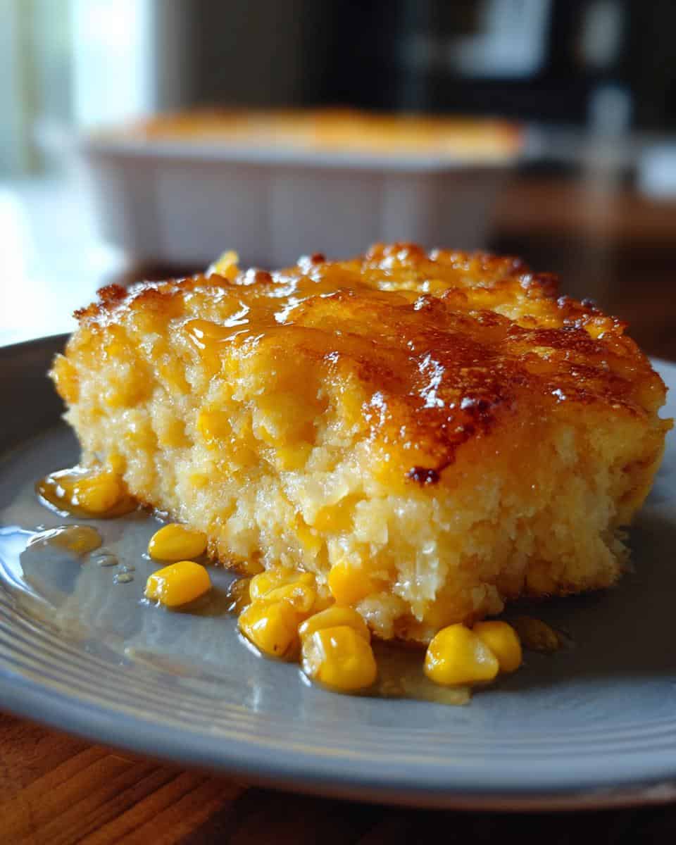 Honey-Glazed Corn Casserole: - detail 3