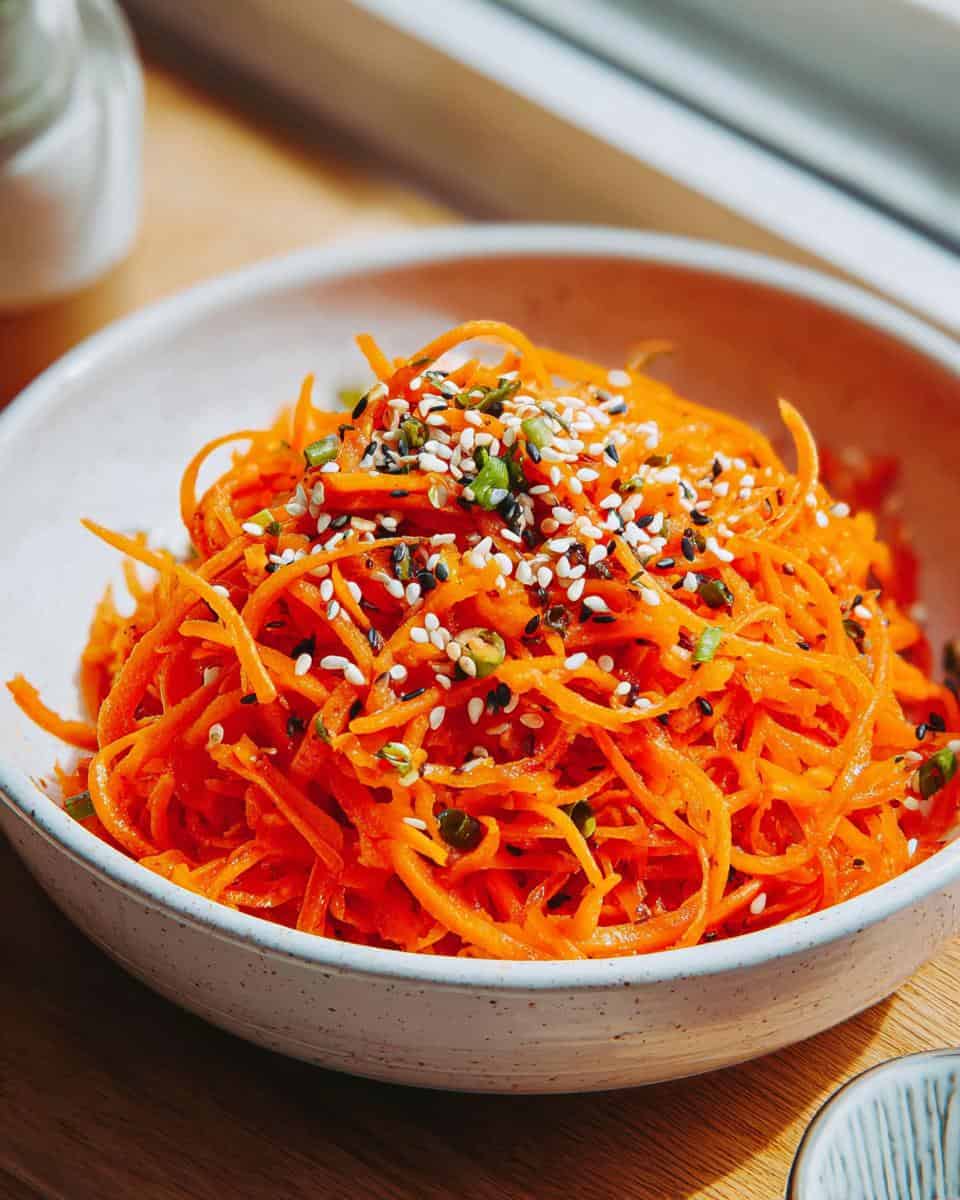 Korean Carrot Salad - detail 3
