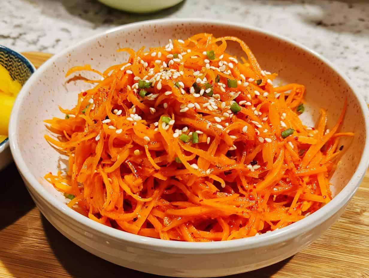 Devilish Korean Carrot Salad Needs 15 Minutes