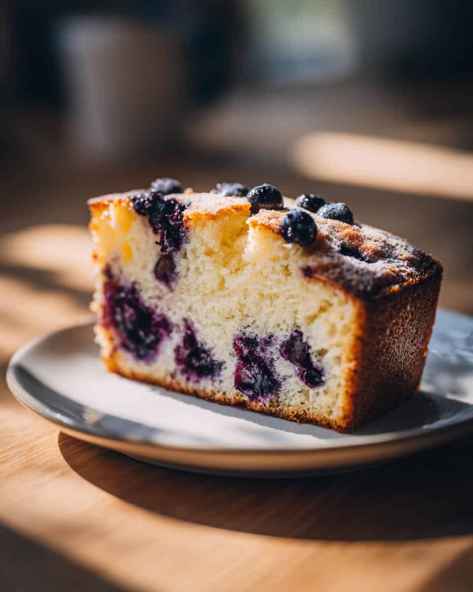 Lemon Blueberry Cake Recipe - detail 2
