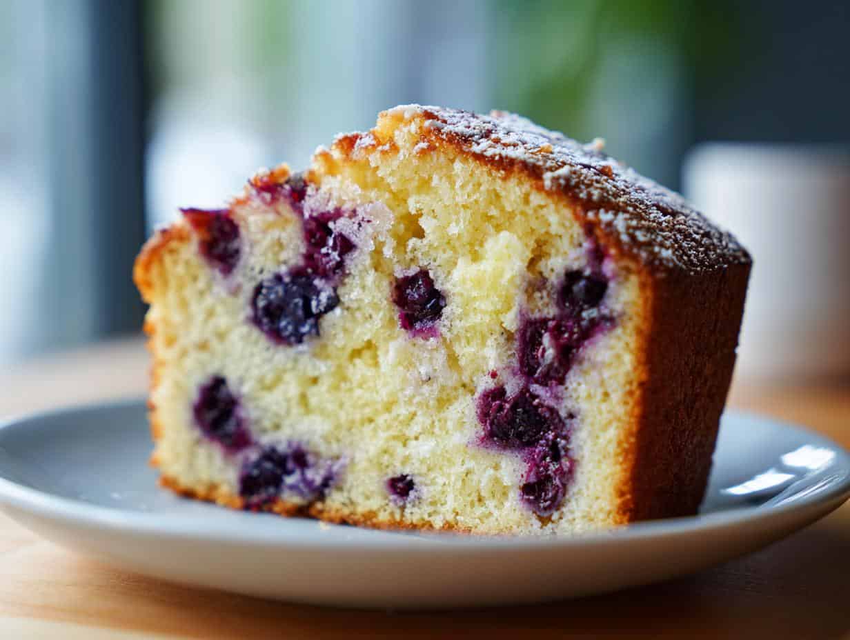 Heavenly Lemon Blueberry Cake Recipe: Only 300 Calories