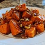 Maple walnut Roasted Sweet Potatoes
