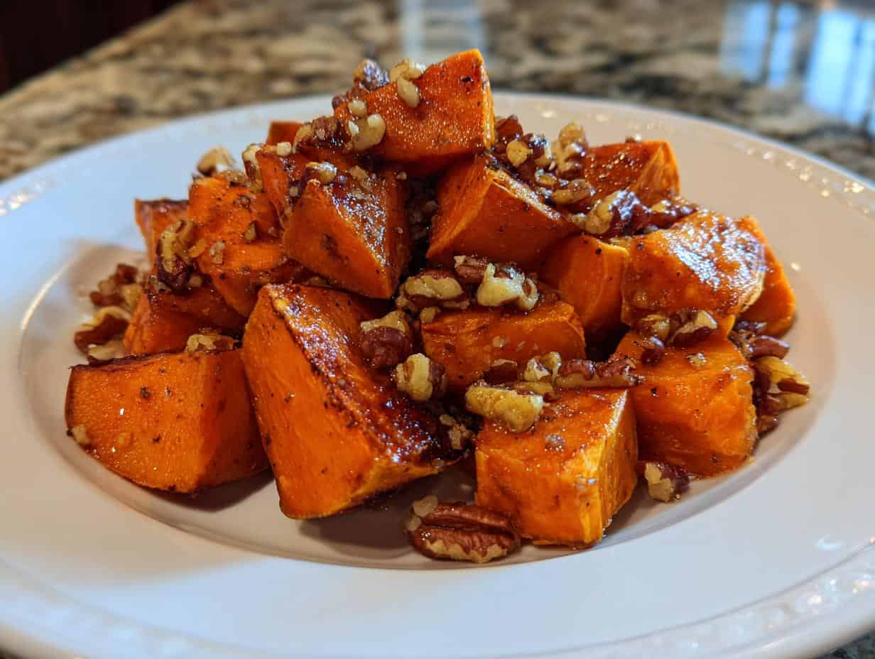 Maple Walnut Roasted Sweet Potatoes: Irresistibly Delicious