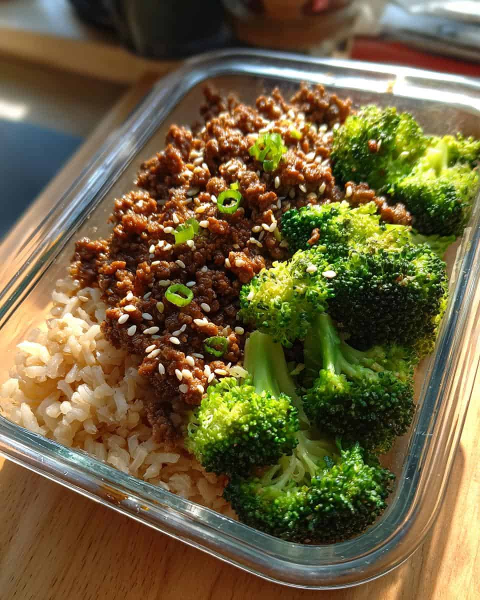 Meal Prep Ground Beef Teriyaki - detail 1