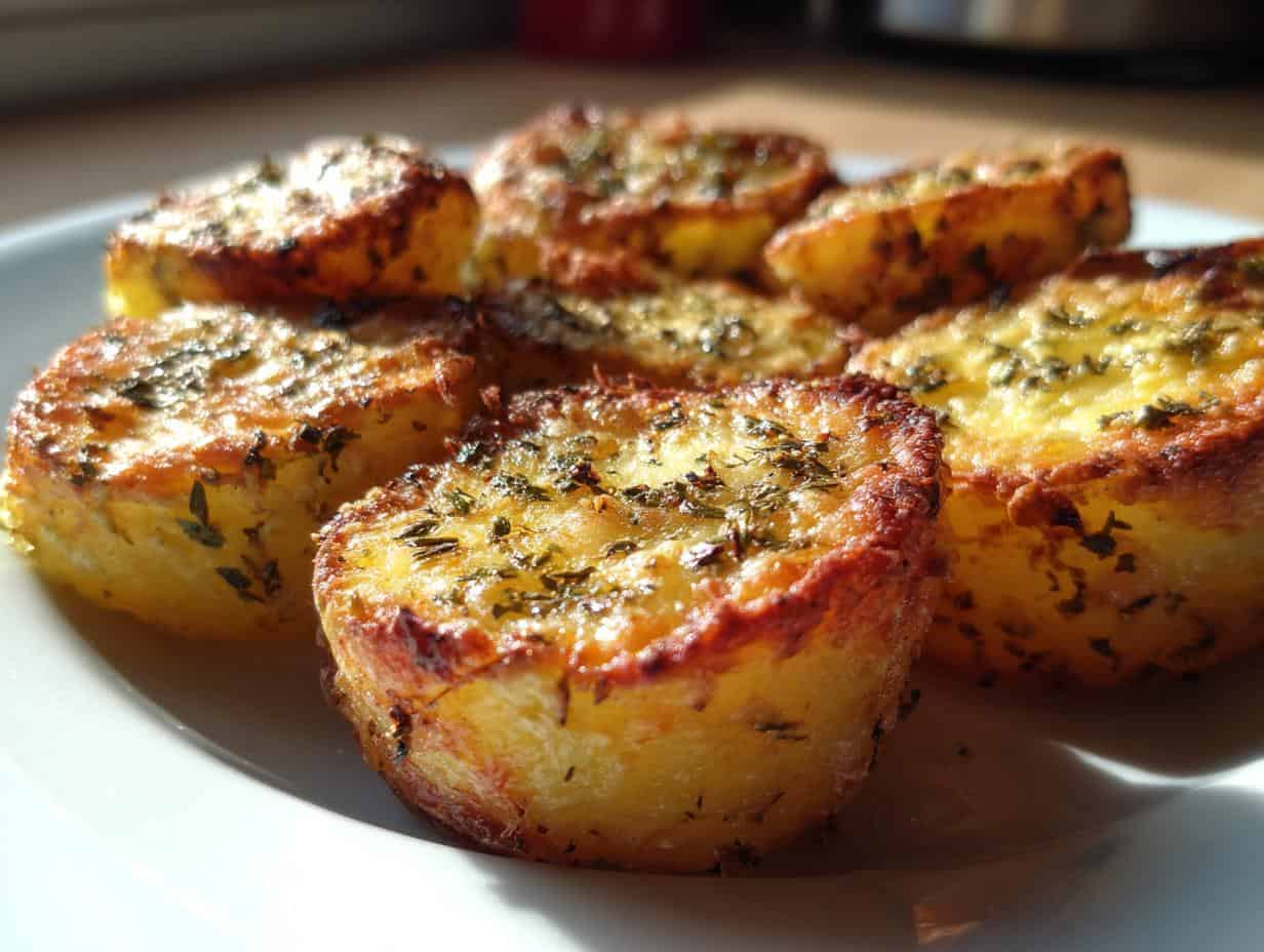 Parmesan and Herb Roasted Potatoes: a Divine 2-Step Recipe