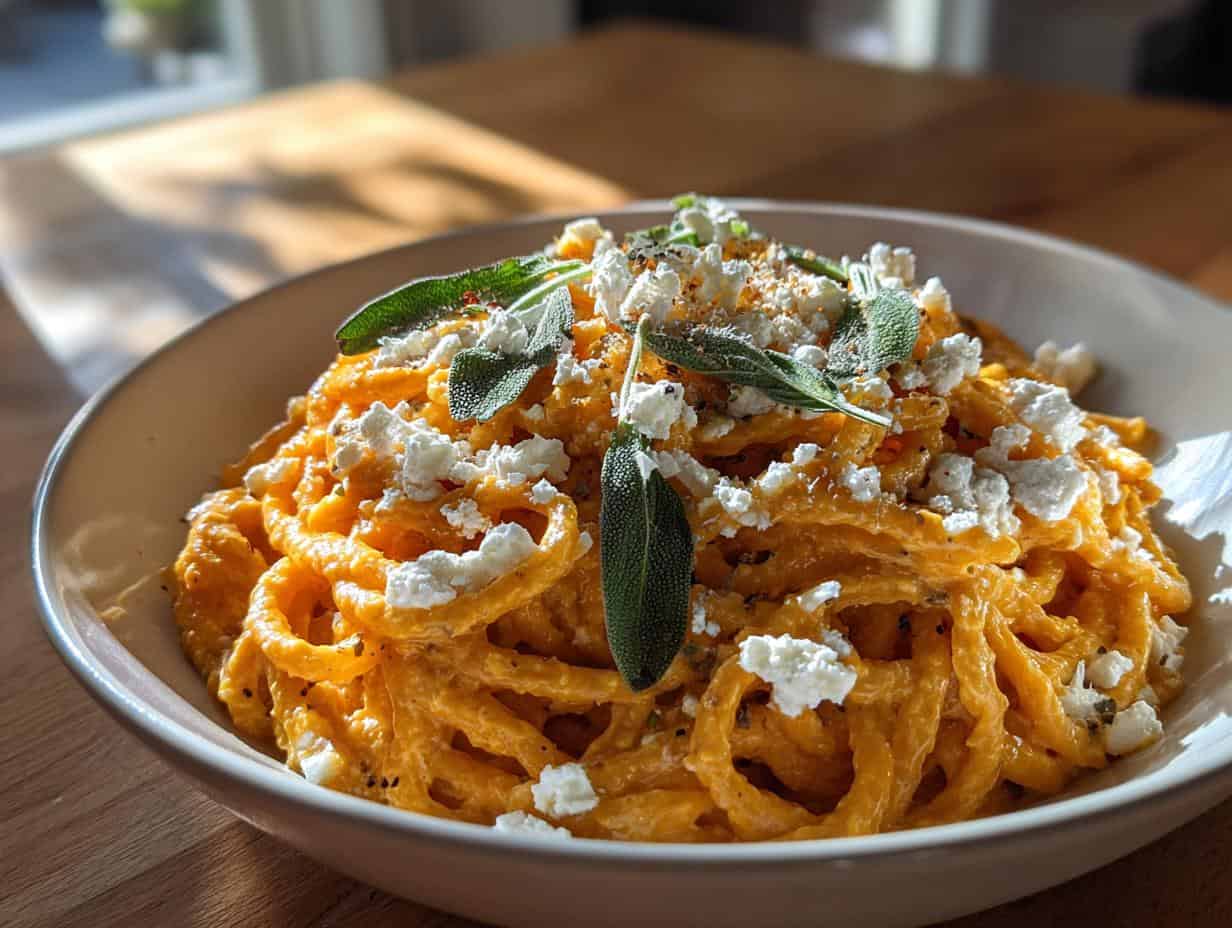 Pumpkin Pasta with Feta: Wicked Good in Just 30 Minutes