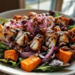 Roasted Chicken and Sweet Potato Harvest Salad