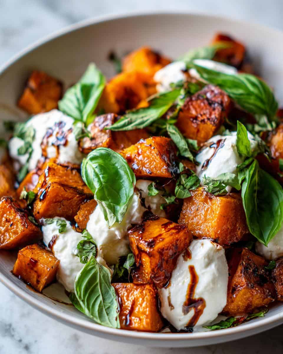 Roasted Pumpkin With Burrata - detail 1