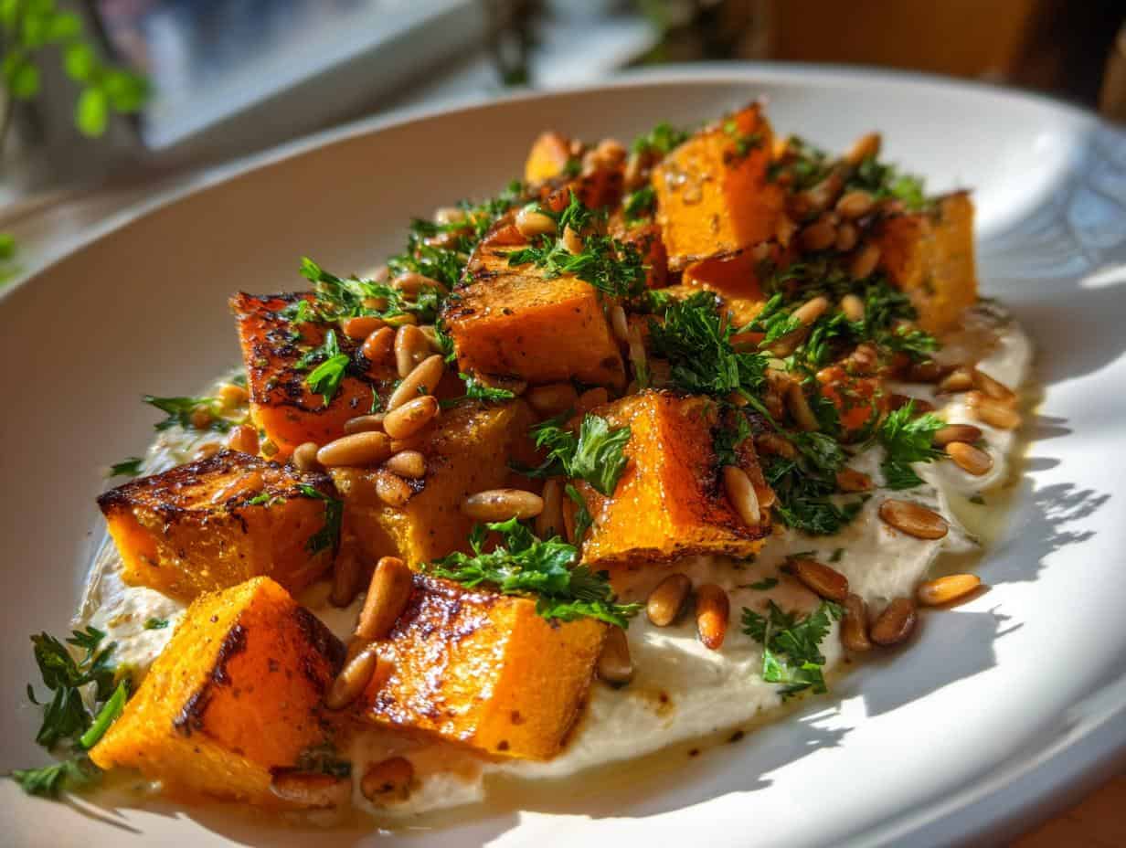 Whip Up Delectable Roasted Pumpkin With 3-Ingredient Sauce