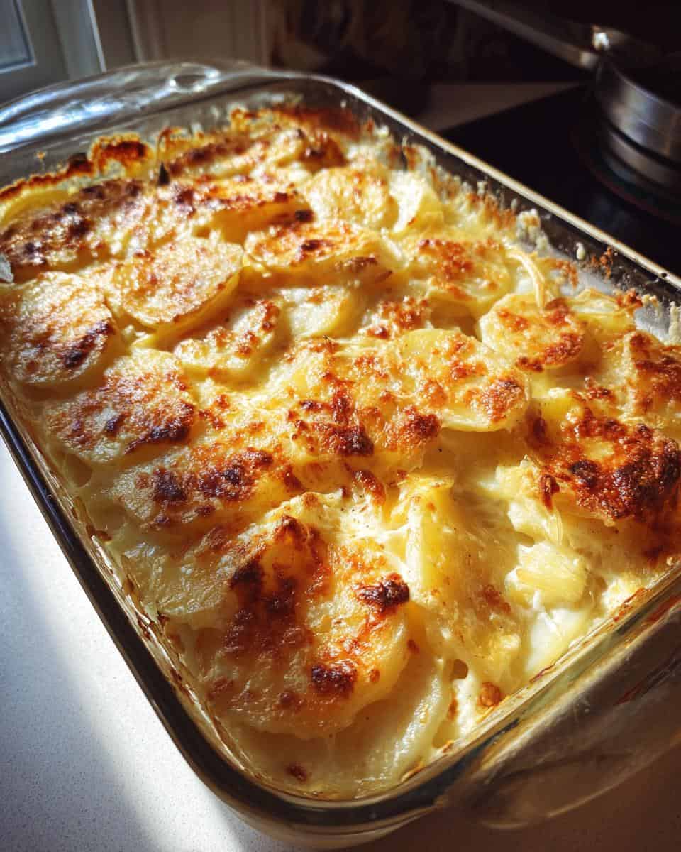 Scalloped Potatoes - detail 1